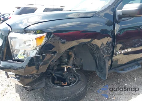 2021 Nissan Titan Sv 4X2 from USA, damaged, VIN 1N6AA1EF1MN509640